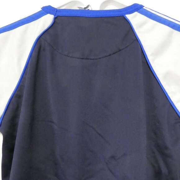 Y2K | GAP | medium (8) | Blue And Grey Long Sleeve Shirt With Stripes - Picture 12 of 16